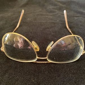 Vintage Nikon Eyeglasses golden rim